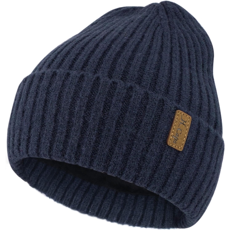 FZ FANTASTIC ZONE Mens Winter Warm Beanie Hats Knitted Slouchy Skull Caps with Fleece Lined for Women Men Cold Weather